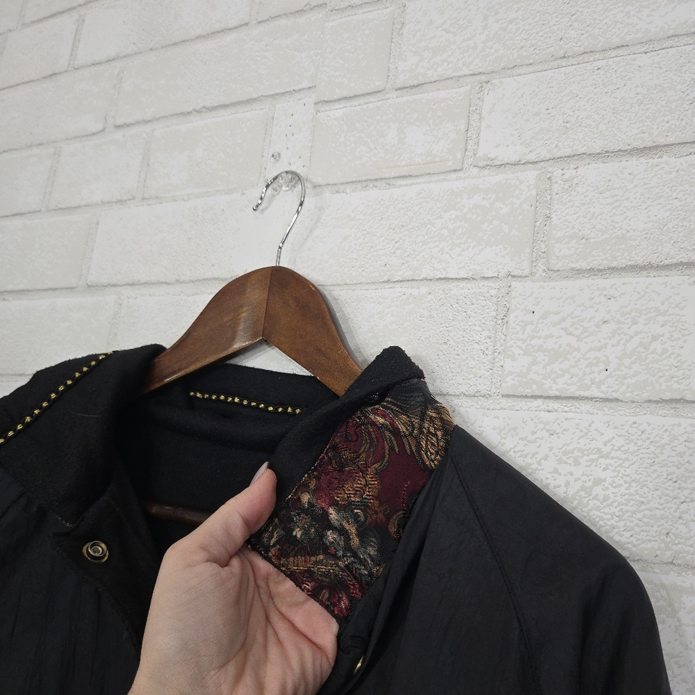 Basic Editions Vintage Black Jacket - image 4